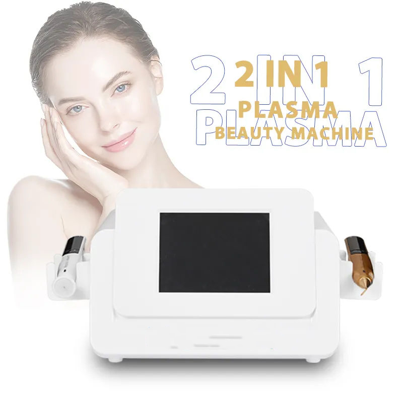 2 in 1 Beauty Equipment Cold Jet Plasma Pen for Skin Tightening Wrinkle & Mole Removal Fibroblast Jet Face Lift Wrinkle Removal Equipment