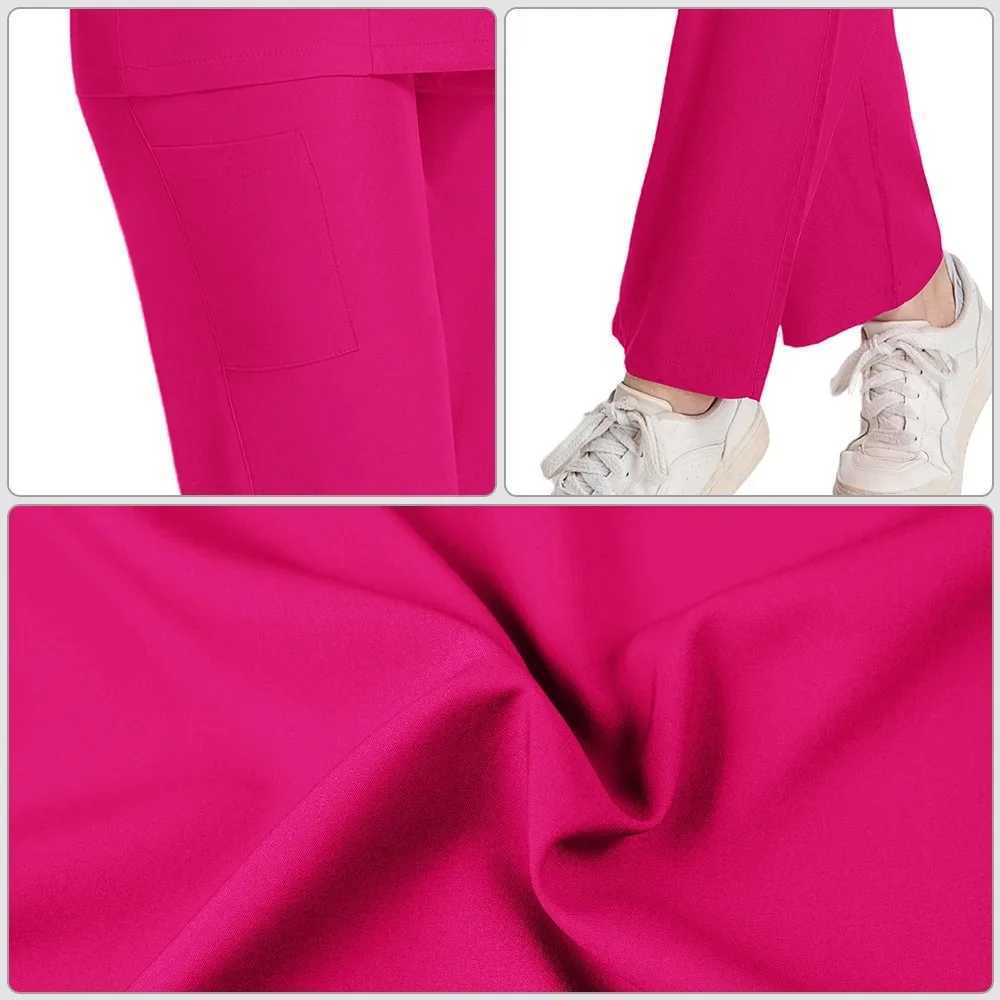 Long sleeves Scrubs Medical Scrub Soft Breathable Jogger Pants Set Surgical Uniforms Woman NursingClinical Doctor Workwear J251103