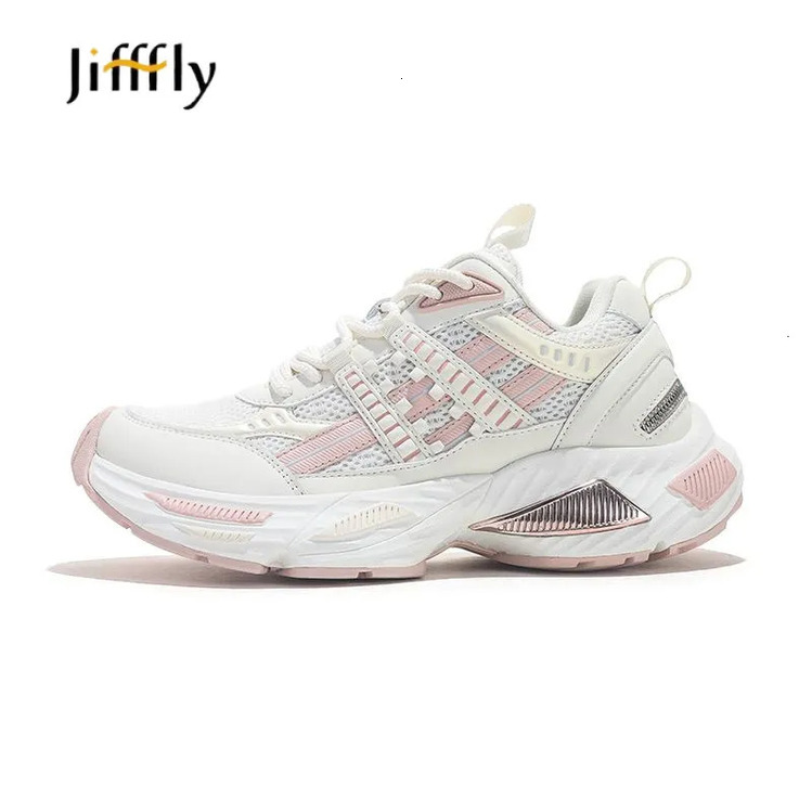 Free Shipping Jifffly Outdoor Running Shoes Breathable Trainer Sneakers for Men Women Height Increasing Plus-Size Sports Shoes
