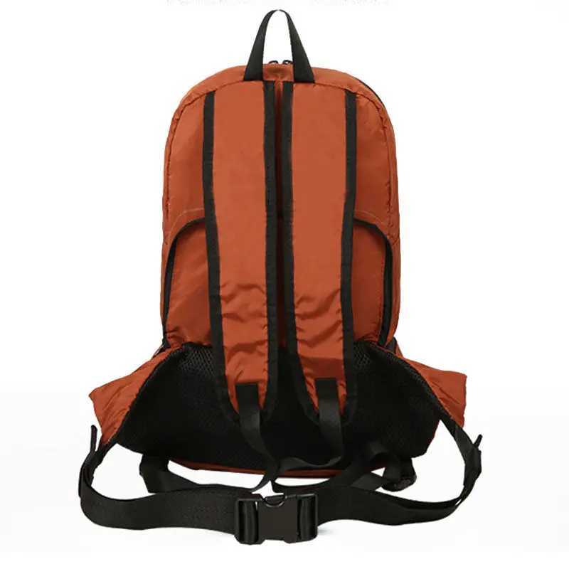 Light Weight Backpack Foldable Bag Waist Bags Camping Folding Ultrght Outdoor Sports Hiking Travel Bag Hiking Climbing BagC250407