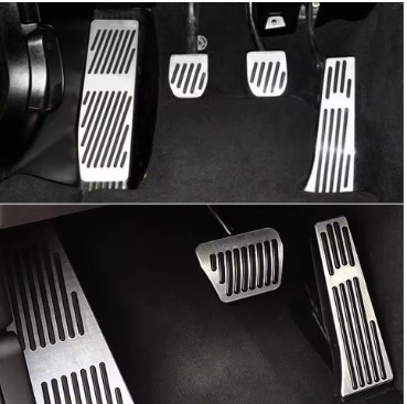 Car Accessories For BMW 3 5 series E30 E32 E34 E36 E38 E39 E46 E87 E90 E91 X5 X3 Z3 Accelerator Brake Foot Rest Pedal Pads