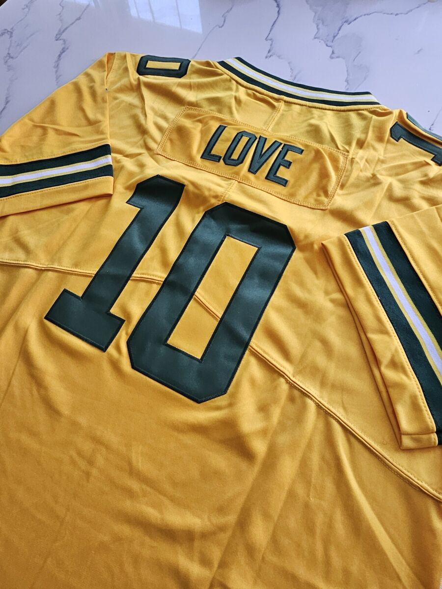 10 Love Custom Football Jersey Willis Brooks Jacobs Doubs Heath Melton Jerseys Any Name Number