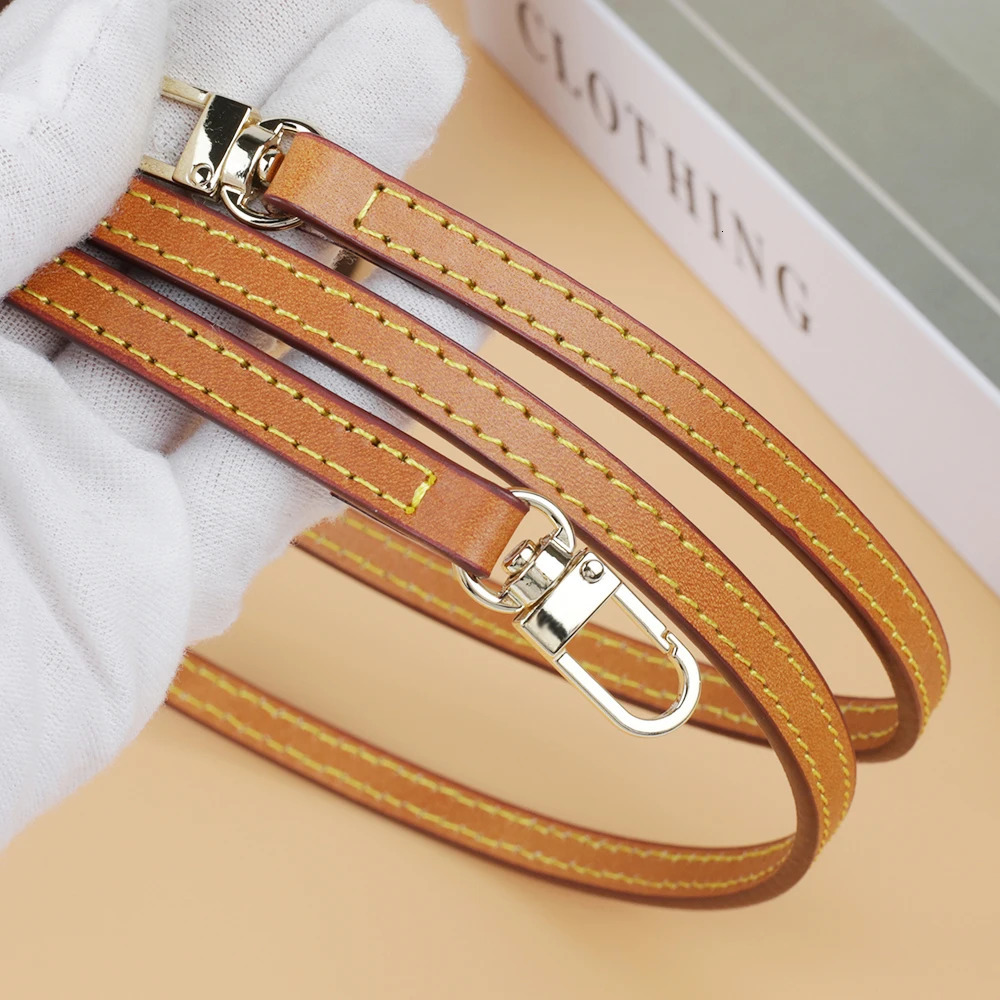 Genuine Leather Bag Strap Replacement Shoulder Handbag Accessories Tan Brown for Women Bags Belt Length 112cm 251030
