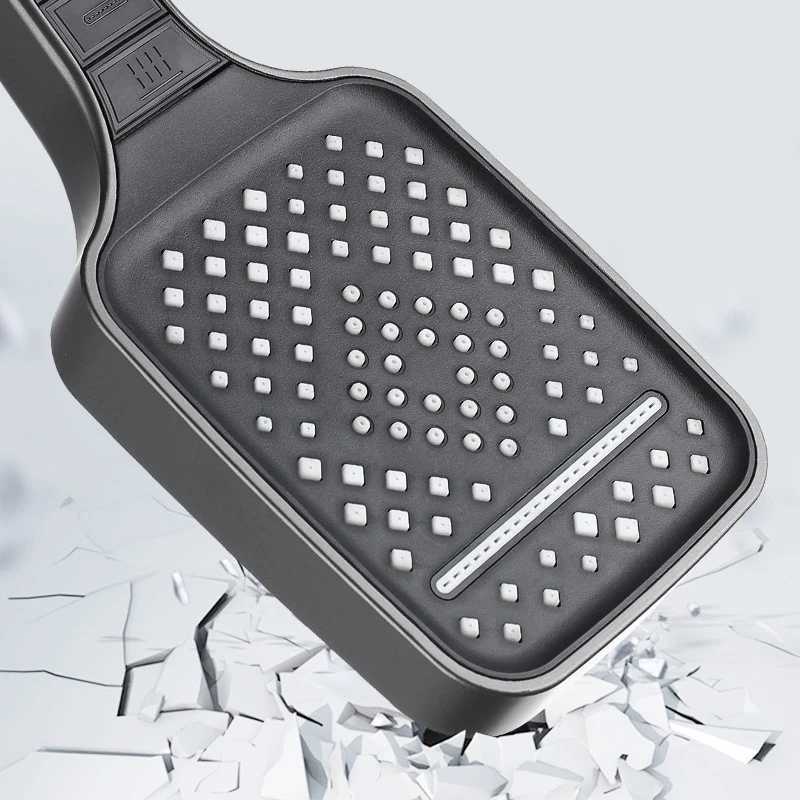 7 Modes Large Shower Adjustable One Key Stop Bathro Highpressure Watersaving Shower Mixer Nozzles Bathro Accessories Y251103