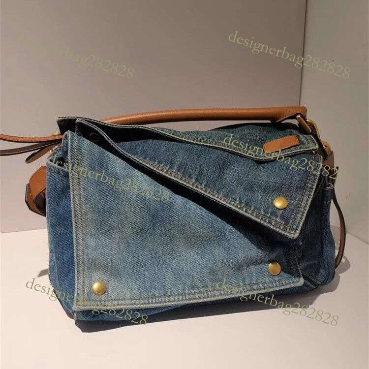 Designer Bag Tote Shoulder Bag Large Capacity Denim Women S Fashion New Versatile Crossbody