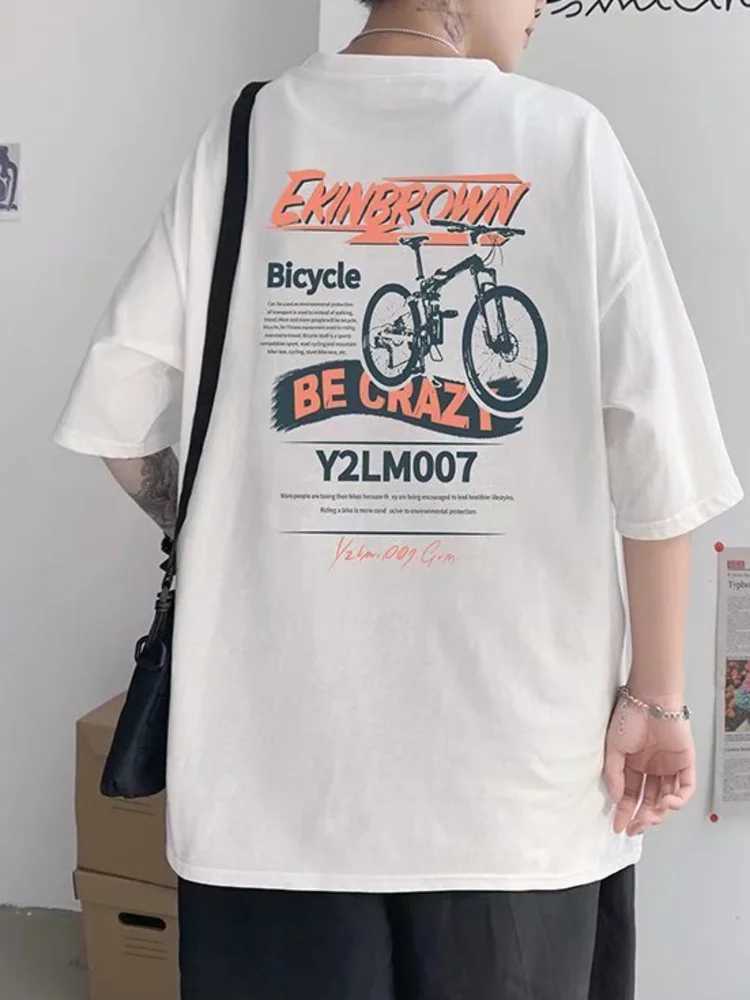Summer New Casual Loose T-shirt Short Sleeved Mens Fashion Loose Printing Large 8XL Hip Hop Couple Wear Half Sleeve Cotton Top X2504033