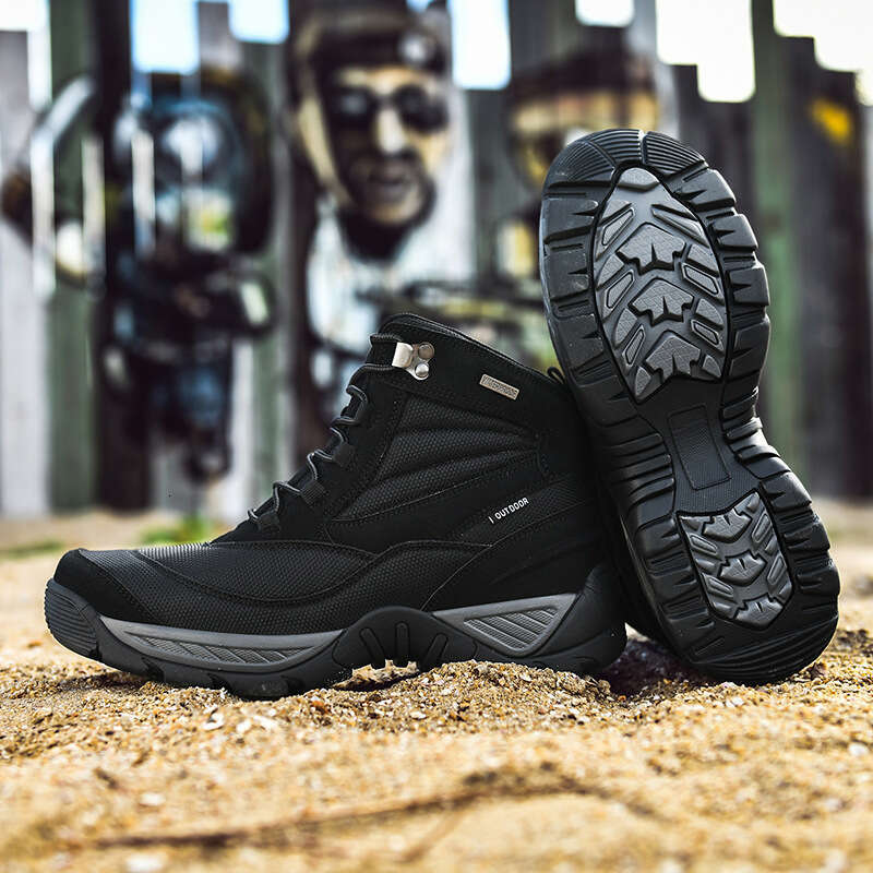 K788 Large Field Training Combat Boots, High Top Hiking Mountaineering Shoes, Autumn and Winter Men's Outdoor Desert Boots
