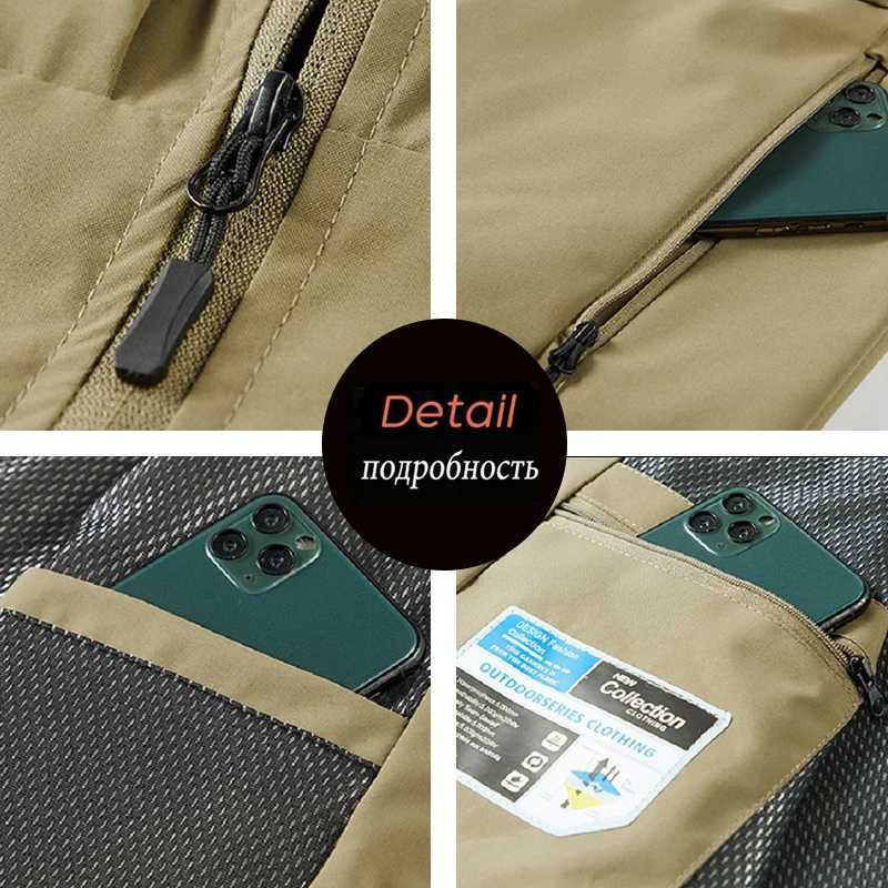 Men Outdoor Leisure Breathable Sleeveless Vest Men Solid Fishing Photography Waistcoat Tactical Casual High-Quality Vests Male X250403