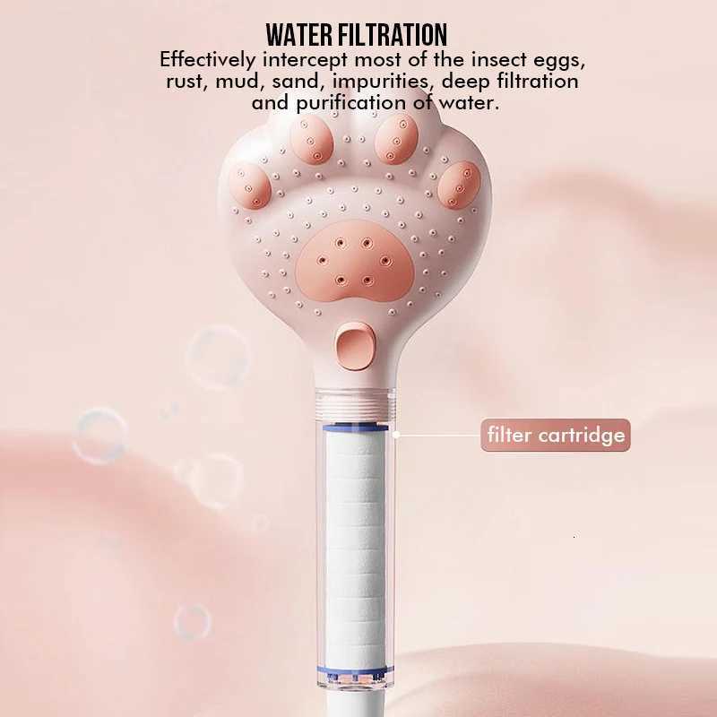 3 Modes High Pressure Shower Water SavingAdjustable Shower Sprayer He Bathro Accessories Y251103