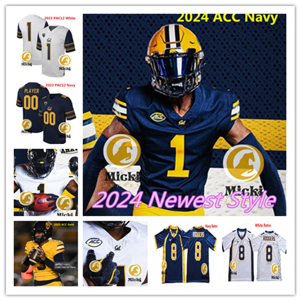 Dru Polidore Jr. Cal Football Jersey 4 Brent Austin 71 Sioape Vatikani Custom Stitched California Golden Bears Jerseys