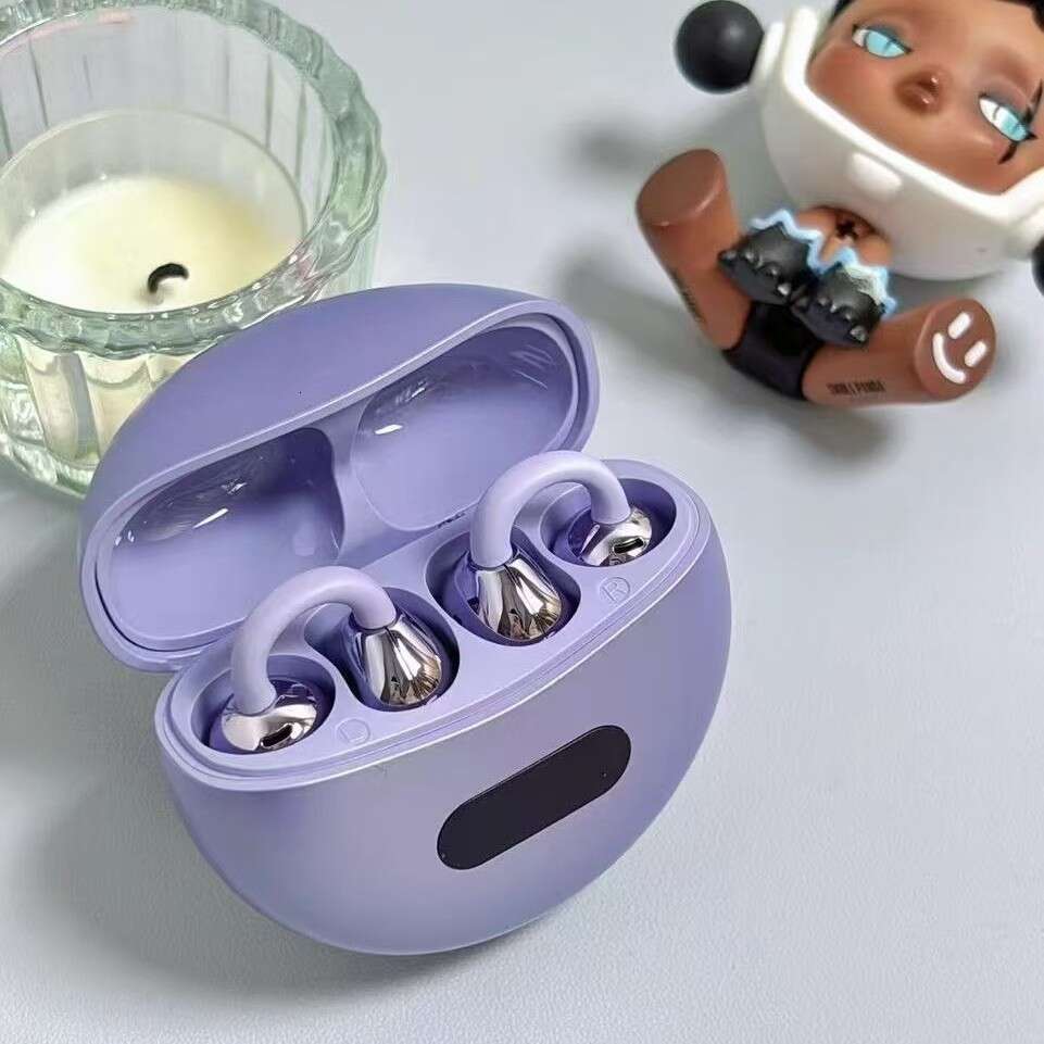 Famous Brand M Smart AI Translation Clip On Air Conduction Open Ear Non In Bluetooth Earphones