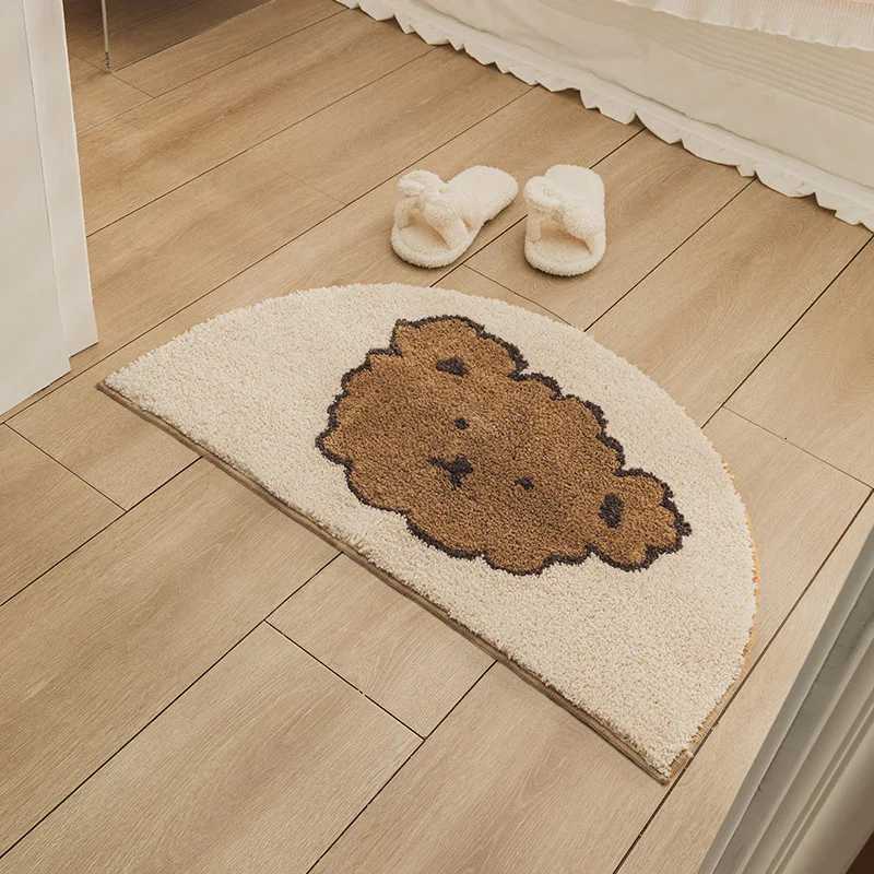 VIKAMA Cartoon Arc Floor Mat Waterproof Anti-Fouling Anti-Static Entrance Sofa Living Room Bedroom Home Decoration Carpet C251103