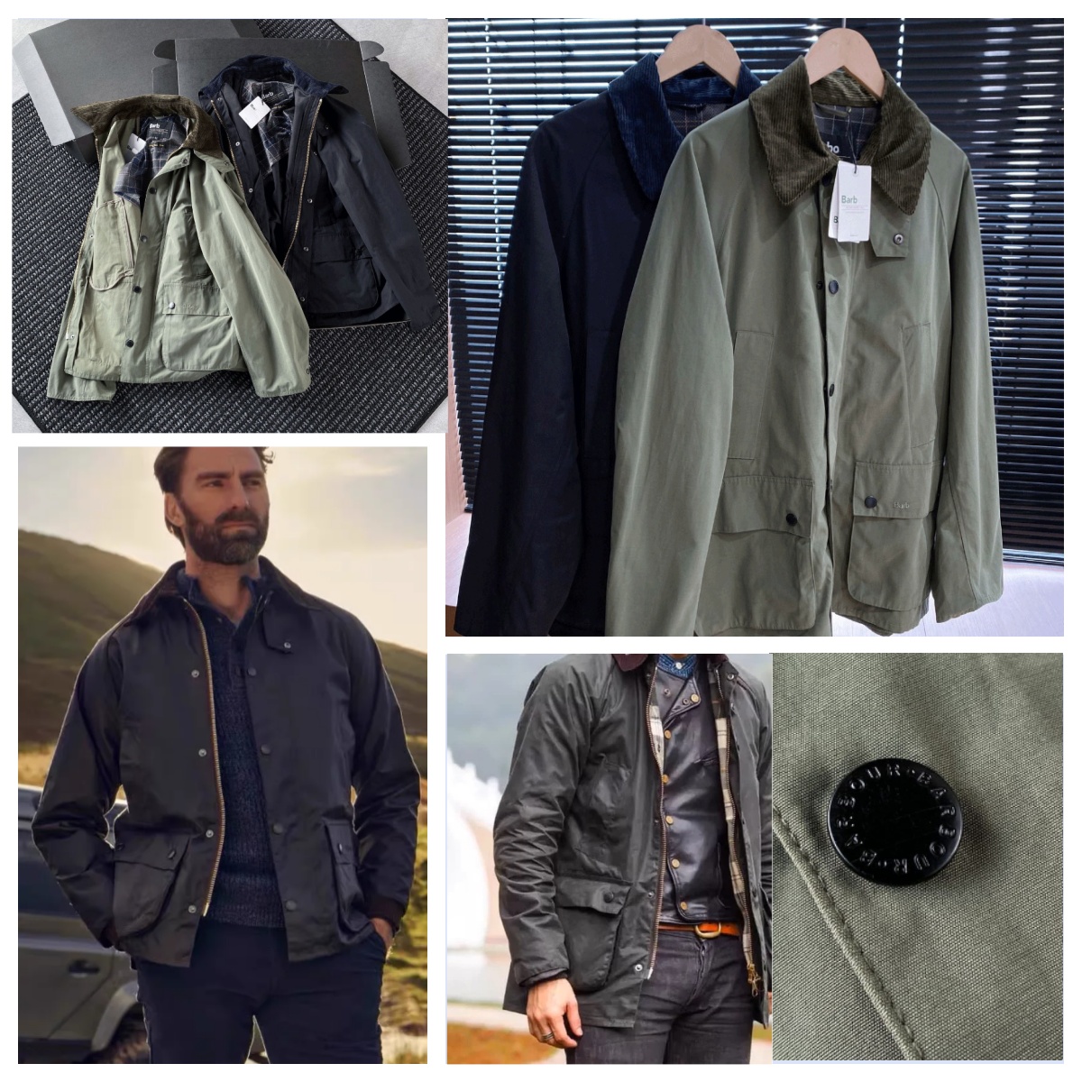 Bar Bedale Men's Jackets Luxurious Design Trench Coat Military Green And Dark Blue High-quality Windproof Lapels Lead The Fashion Trend Autumn And Winter Coat Jacket