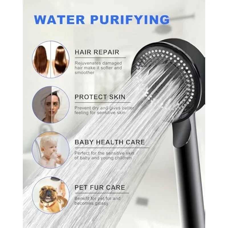 Shower Phone Bathro Bath and Accessories Shower for Bathro High Pressure Water Saving Pressuri Spa Handheld Showers Y251103