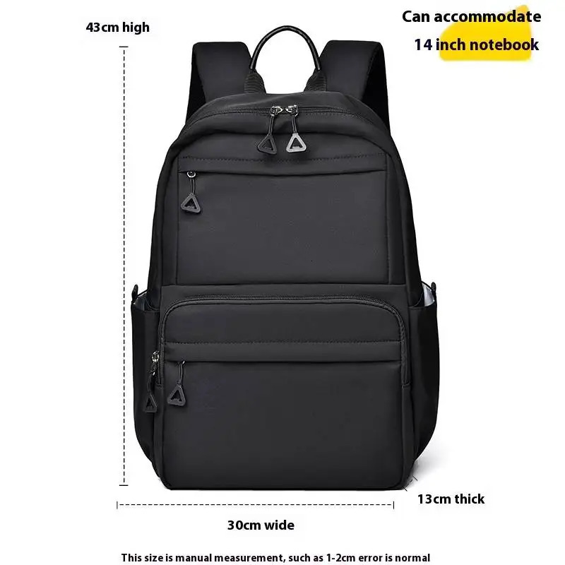 Universal Casual Trendy Student Backpack Large Capacity Schoolbag Fashion Travel Bag Unisex Laptop Backpack 251104