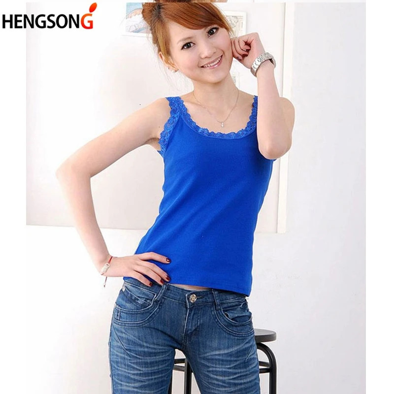 2024 Summer Womens Sleeveless Lace Vest Sexy Tshirt Top White Black Underwear 250403e