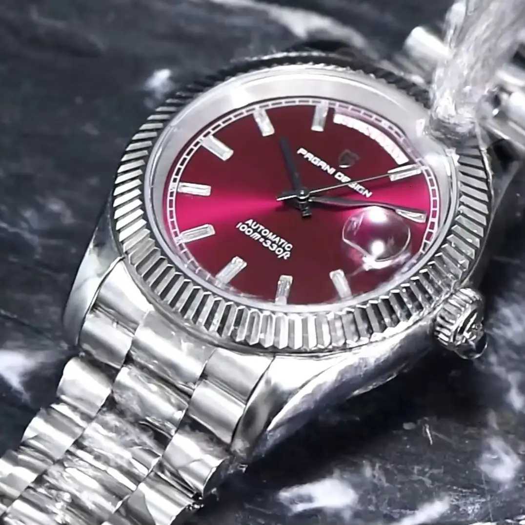 PAGANI DESIGN 2025 new DD40 luxury mens mechanical watch sapphire glass mens sports watch NH36A gift AR automatic watch clockW251104