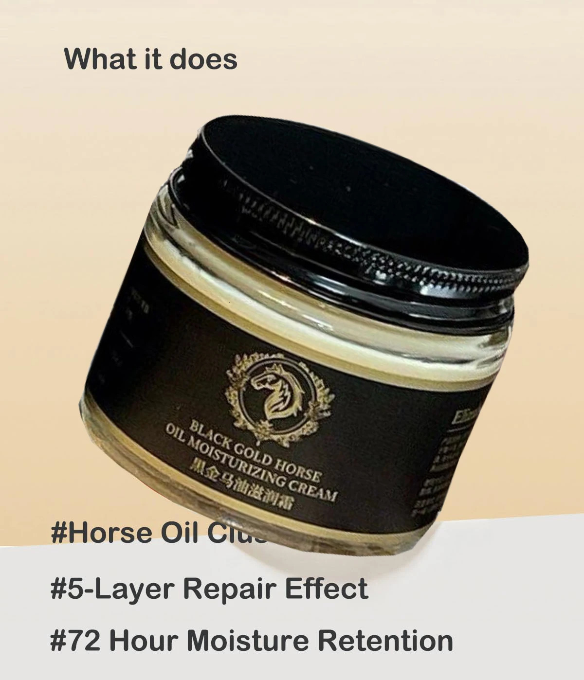 Horse Oil Face Cream Facial r Body Rejuvenating skincare Creams Face Body Improvement 251030