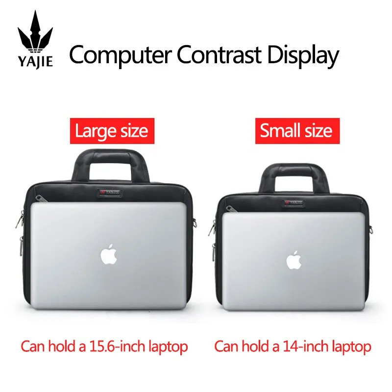 Large Capacity Briefcase Bag Men Business 14 inch 156 Laptop Shoulder Bags Canvas Handbags Notebook Messenger y251110