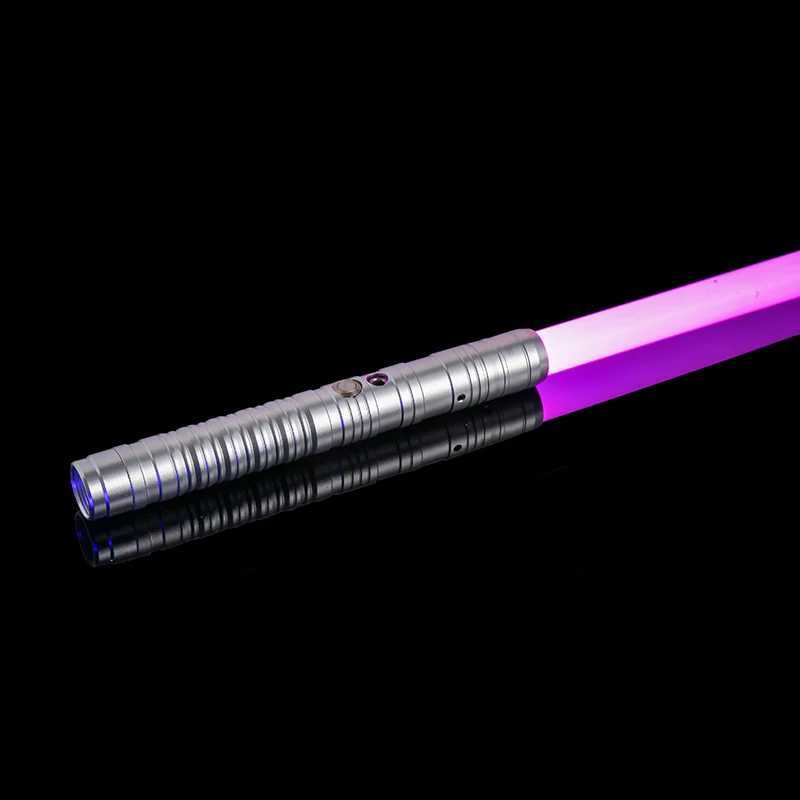 RGB metal lightsaber laser sword toy lightsaber Espada Brinquedos Sabre De Luz Juguetes Kpop lightstick Zabawki Oyuncak X2504021