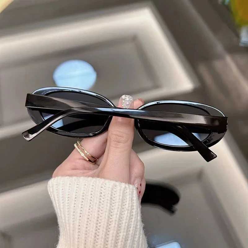 New Oval Vintage Sunglasses Women Luxury Brand Designer Fashion Sun Glasses Female Leopard Frame Retro Mirror Oculos De SolC250411