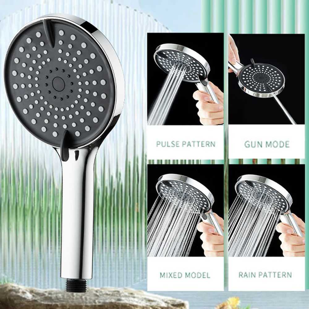 3 Modes Shower with Hose High Pressure Universal Large Flow Massage SPA Shower Adaptation Spray Hotel Bathro Accessories Y251103