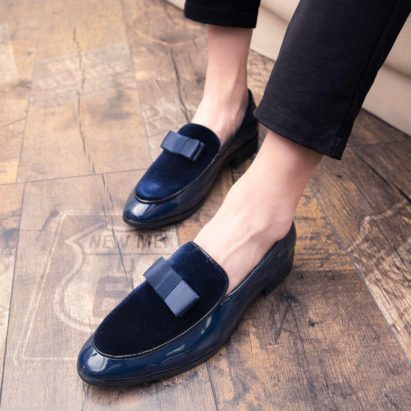 2024 plus size new British casual fashion hairstylist small leather shoes formal wear merchant