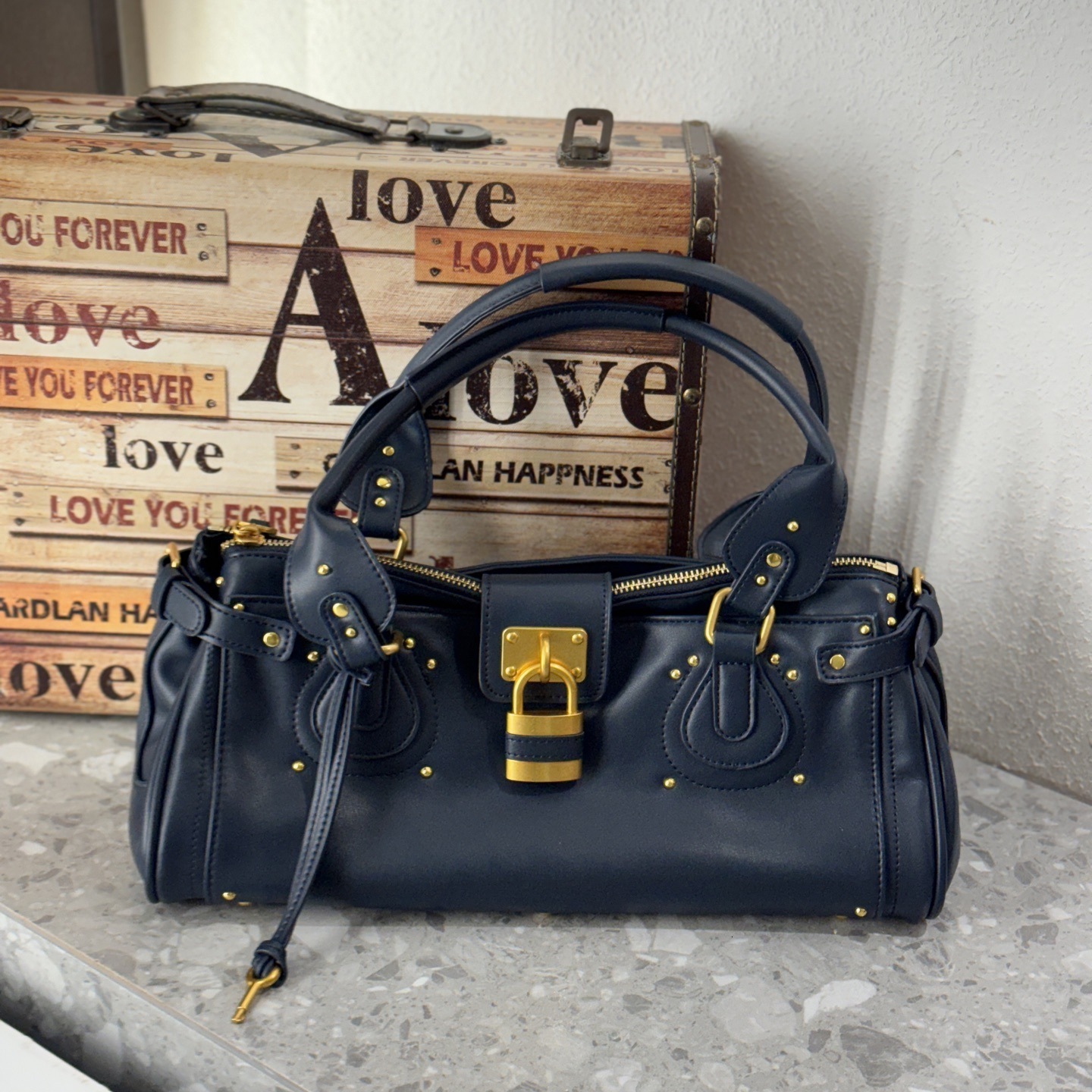 10A Luxury Designer Bag Retro Vintage Vintage Lock Head Bag 2025 Autumn And Winter New Fashion Handbag Crossbody Bag