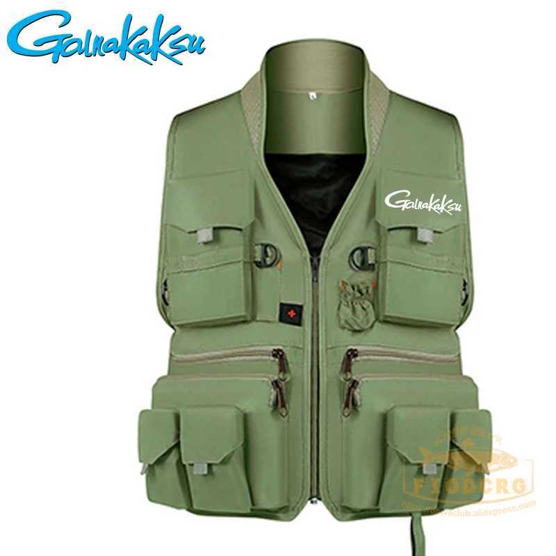 2023 New Fishing Vest Men Breathable Jacket Fishing Outdoor Vest Quick Dry Multi-function Vest Mountaineering Multi-pocket Vest X250403