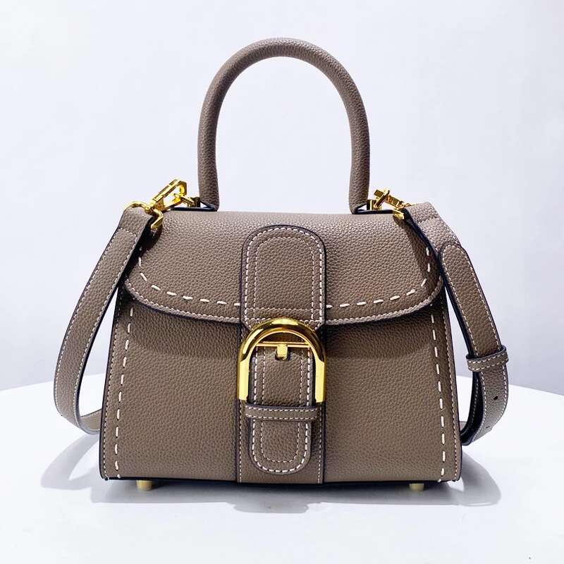 Small Square Messenger Bag For Women Designer Handbag And Purse 2024 New In Vintage Simple Commuting Shoulder Crossbody