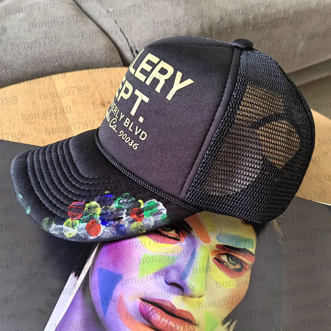 Gallaries dept Trucker Graffiti DEPT Classic Bubble Baseball Cap Atk STACK GD Workshop Summer High Quality Unisex Adjustable Hat gorra