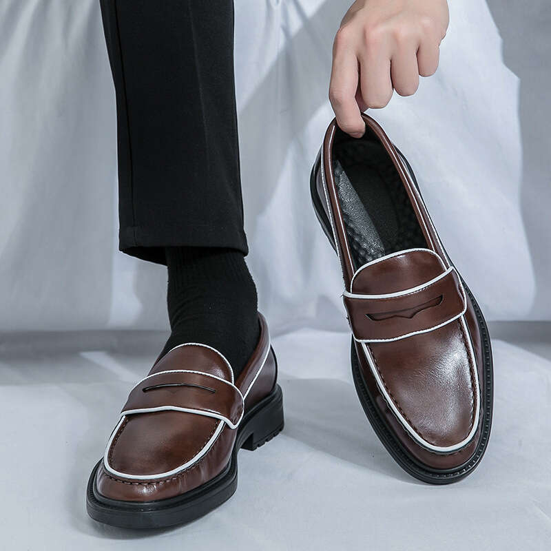 Large British Trendy Bean for Men 2024 Spring and Autumn New Style One Step Lazy Casual Su Le Fu Shoes
