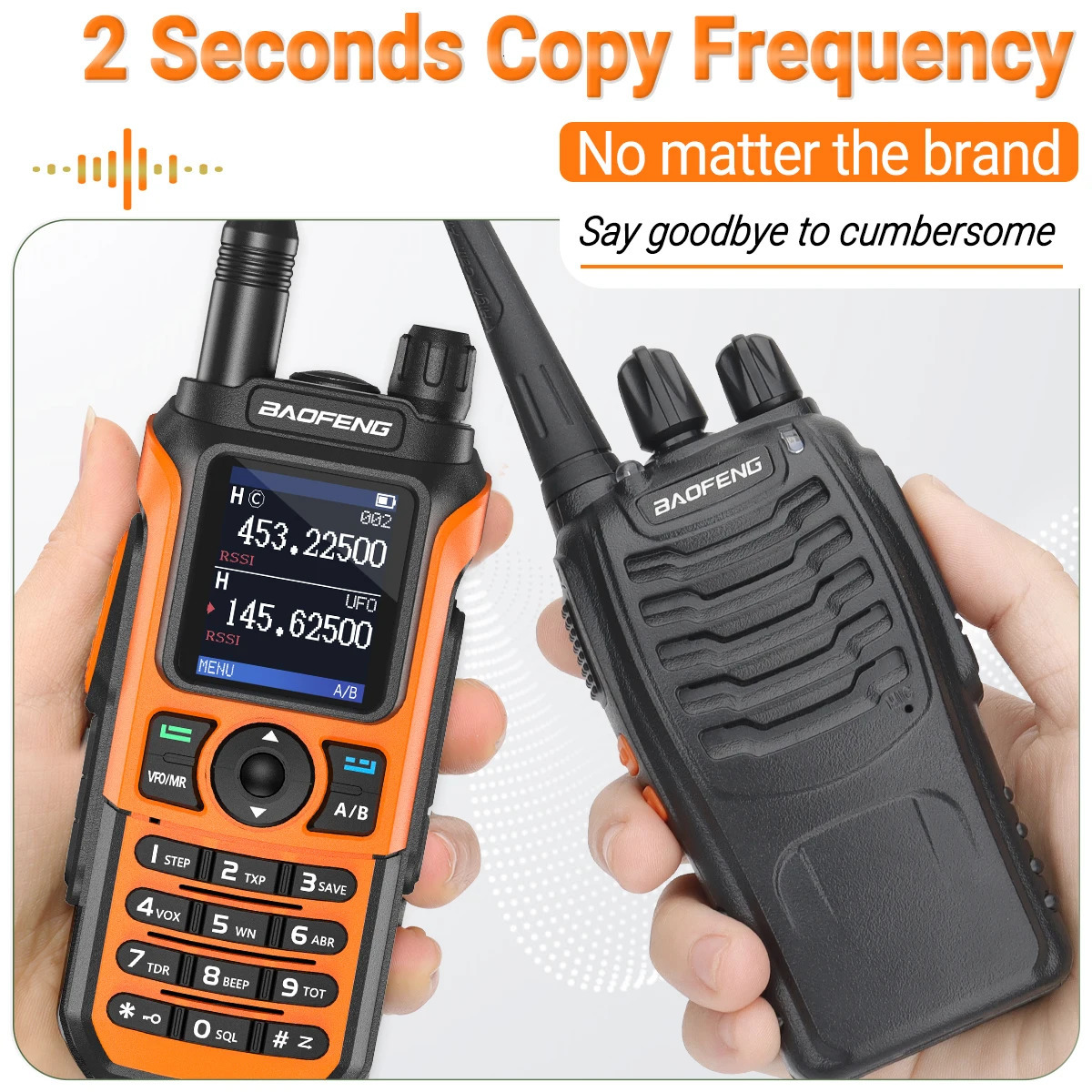 Baofeng UV21 Pro V2 Air Band Walkie Talkie Wireless Copy Frequency AM TypeC Long Range Upgrade UV5R Ham Radio 251103
