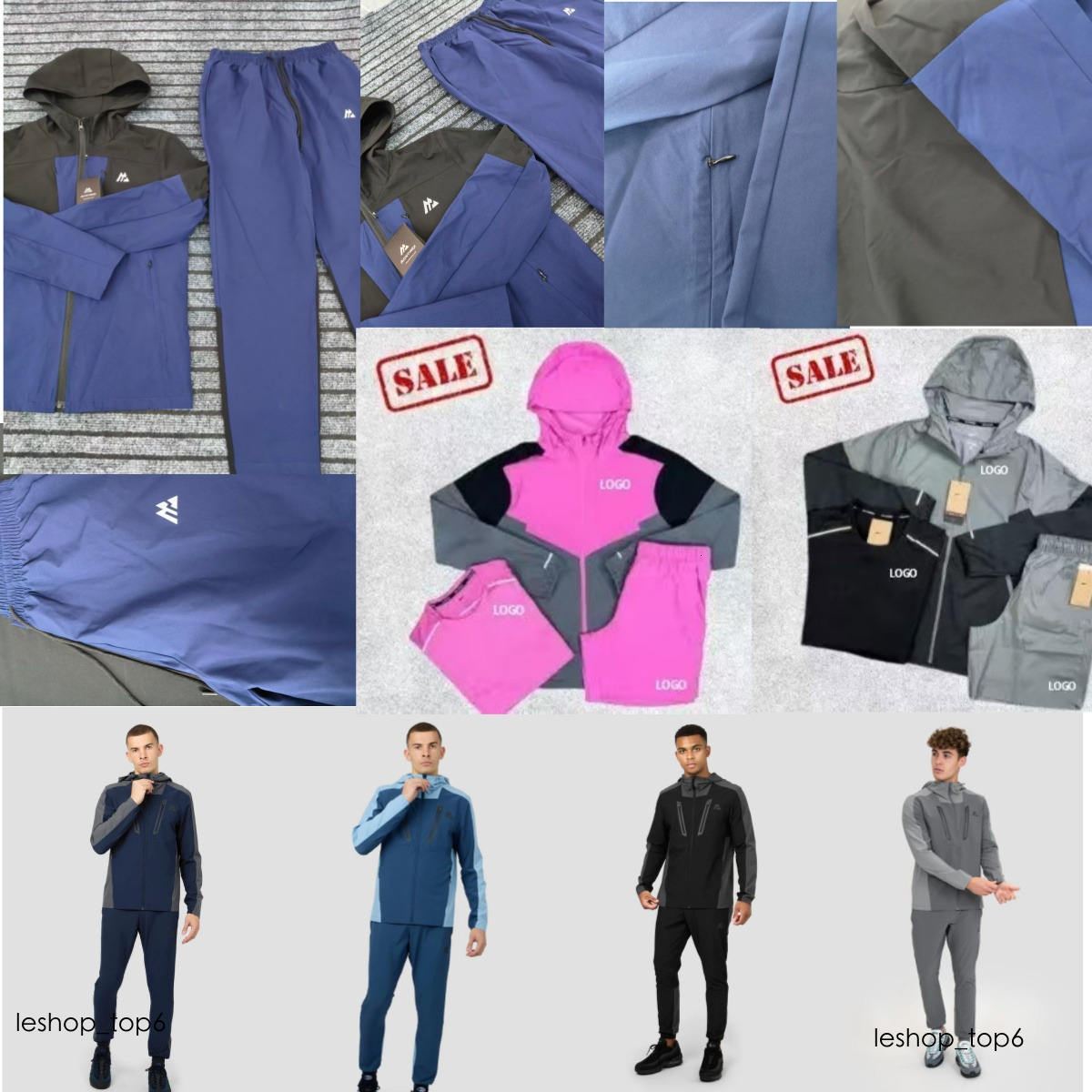 High quality monterex tracksuit Latest model tech 3-piece set designer montirexs Tracksuit sports fiess jogging suits quick dry sportswear sweatpants01