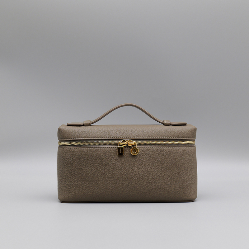 10A Ladies Cosmetic Lunch Box High Quality Cowhide Crossbody Versatile Small Square Fashion Handbag Commuter Tote Bag