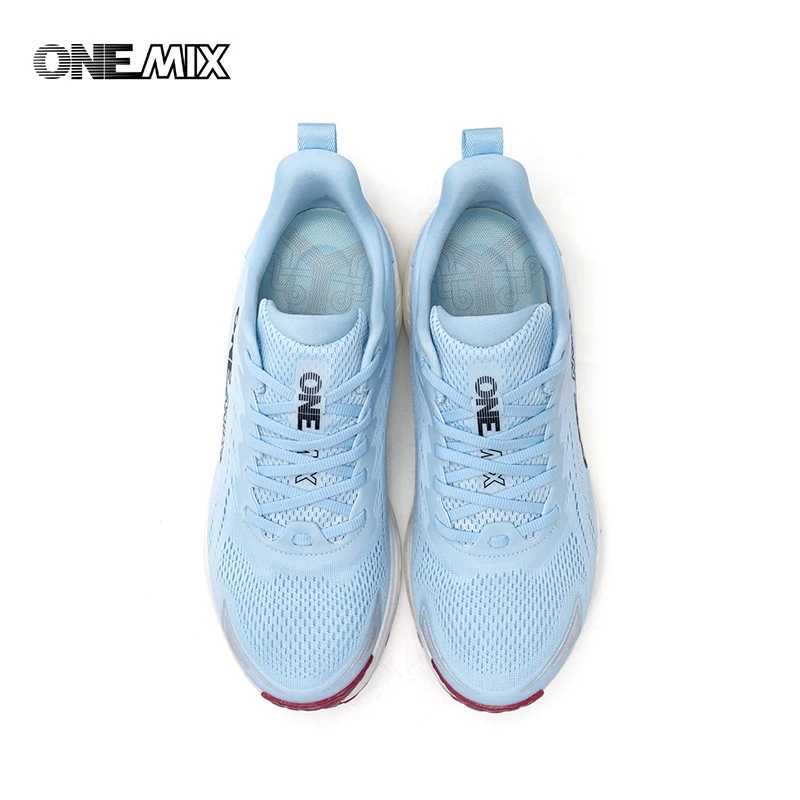 O-Resilio Running Shoes Men Cushion Stability Outdoor Sports Casual Mesh Lace-up Lightweight Gym Jogging SneakersC250403