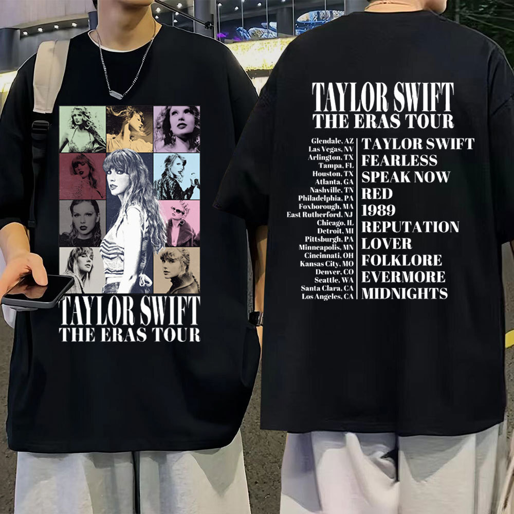 Taylor The Eras 2025 World Tour Graphic T-Shirt Men Wom