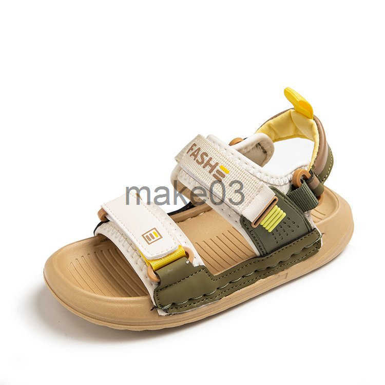 Childrens Sandals for Primary and Secondary School Children 2024 Summer New Beach Shoes for Primary School Students Sandals for Boys Online Soft soled