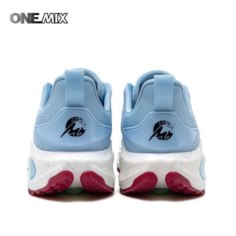O-Resilio Running Shoes Men Cushion Stability Outdoor Sports Casual Mesh Lace-up Lightweight Gym Jogging SneakersC250403
