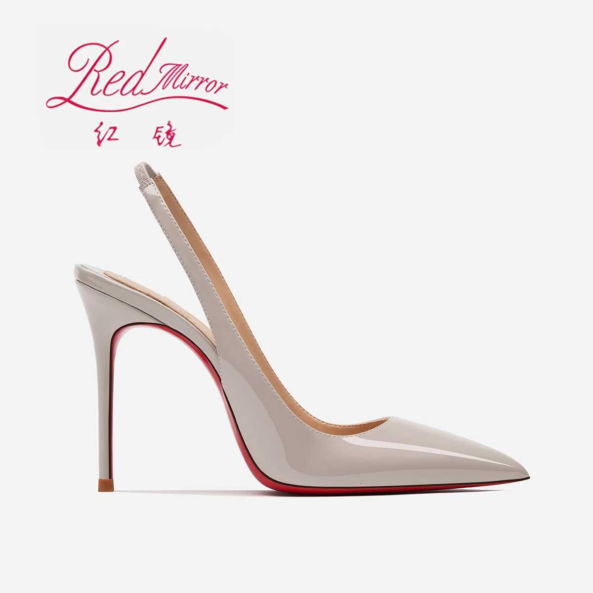 Sandals For Women 2025 Trend Luxury Red Bottoms High Heels Elegant Pointed Toe Stiletto Heels Summer Fashion Sexy Party Shoes W251104