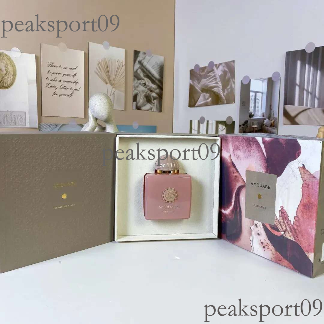 Amouage Guidance Perfume 100ml Woman Fragrance Overture Honour Love Tuberose Eau De Long Lasting Smell Brand AM Parfum Cologne Spray Body Mist Incense