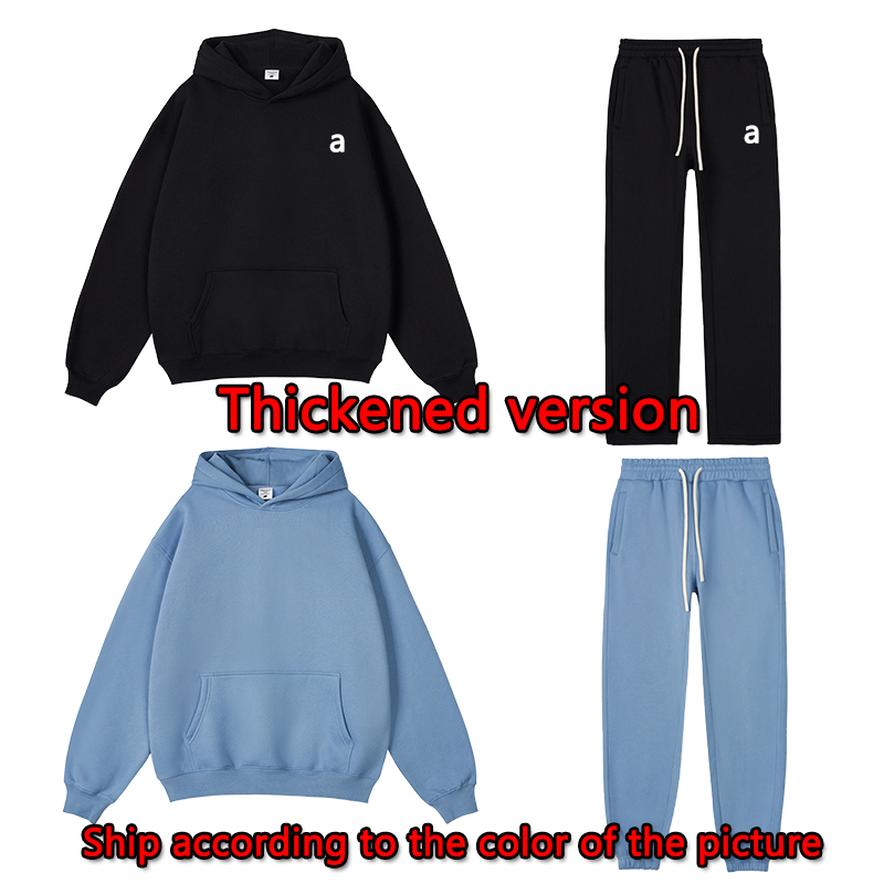 Hot sale women clothes Men Yoga hooded sweatshirt Large Casual Fitness Outfit for Women 3D logo Comfy Round Neck Pullover Top with Cozy Pants for Workouts