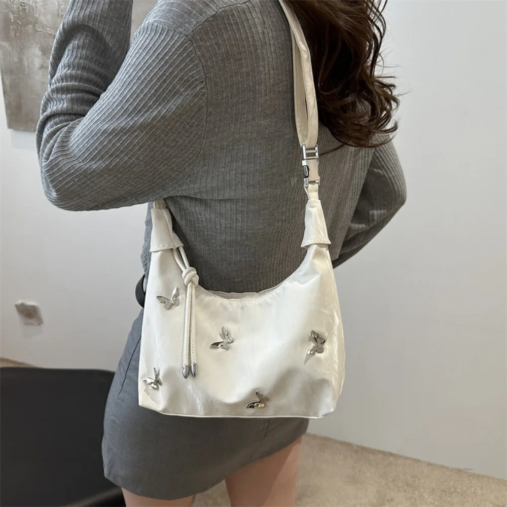 handbag fashionable butterfly casual large capacity horizontal bag multifunctional commuting Chinese style handbag 250402