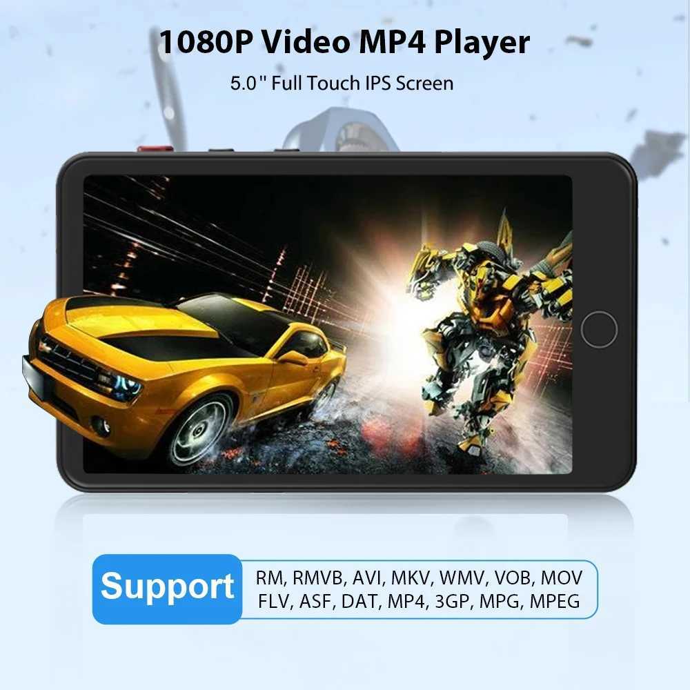 BT 5.0 Wifi MP4 player 4/5-inch touch with and WiFi MP3 music player with camera and built-in speaker supporting Android 8.1 Z250403