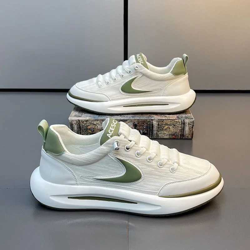 Mens Sports Shoes Mesh Breathable Running Shoes Mens Outdoor Platform Casual Sports Shoes Designer Tenis Masculino Z250403