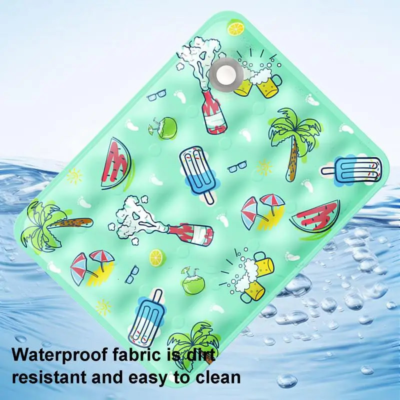Pet Cooling Mat Dog Cat Sleeping Pad Cool Ice Silk Portable Mattress Blanket Summer Small Animal Cats Dogs Cold Bed Mat 250402
