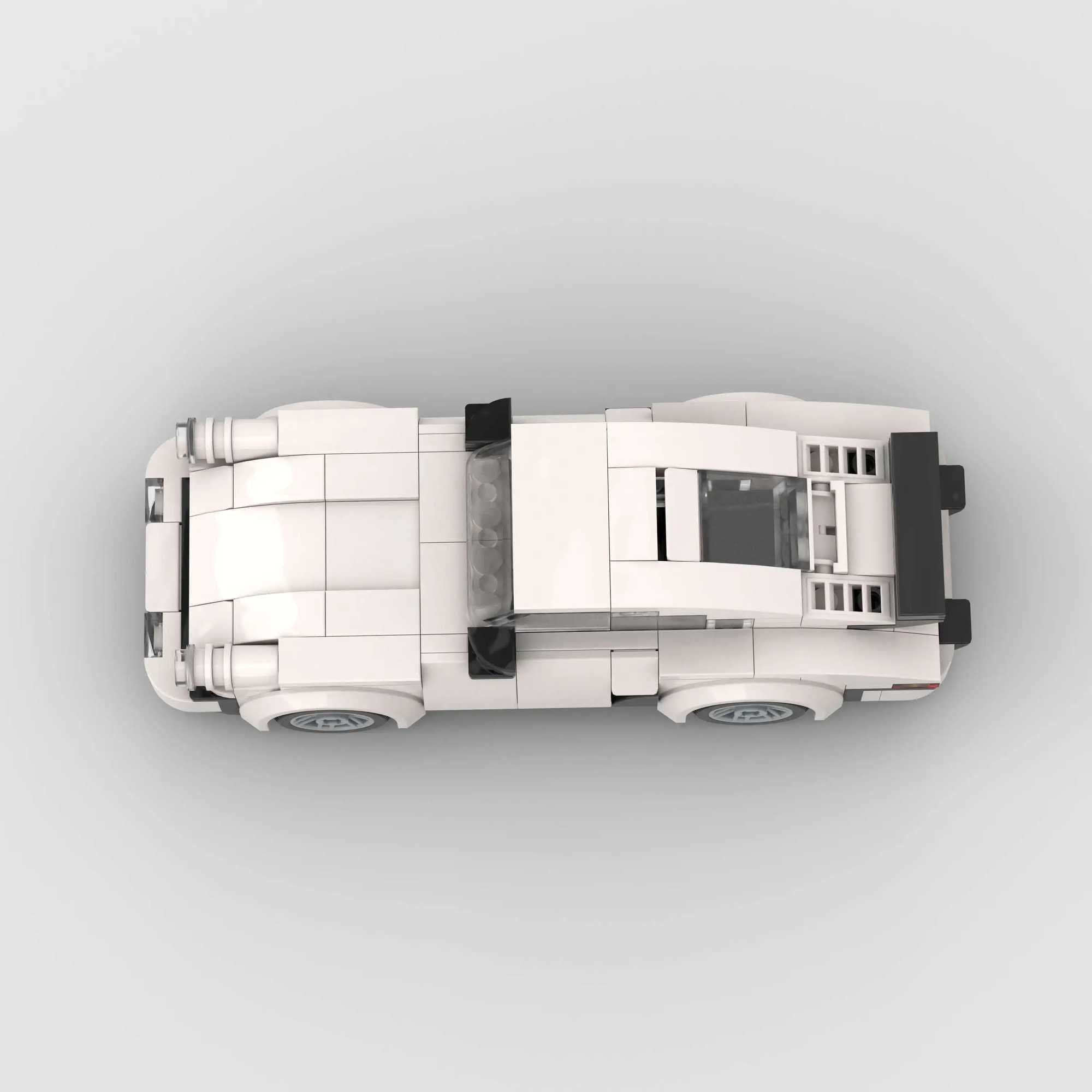 MOC Rally Racing Car Model City Vehicle Building Set Creative Garage Toys Toy Assembly Vehicle Loved by Boys C251104