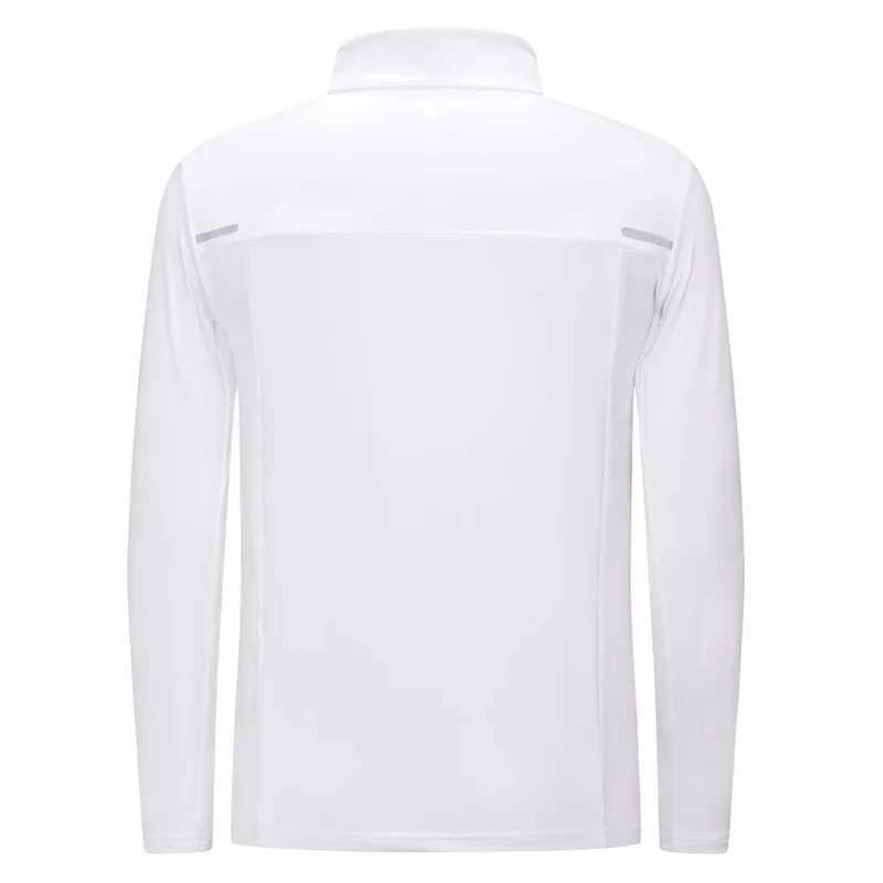 Mens Winter Training Set 90 Polyester 10 Spandex Stretch Tracksuit Fitness Quarter Zip Jacket with Thumb Hole Skinny Pants J251104