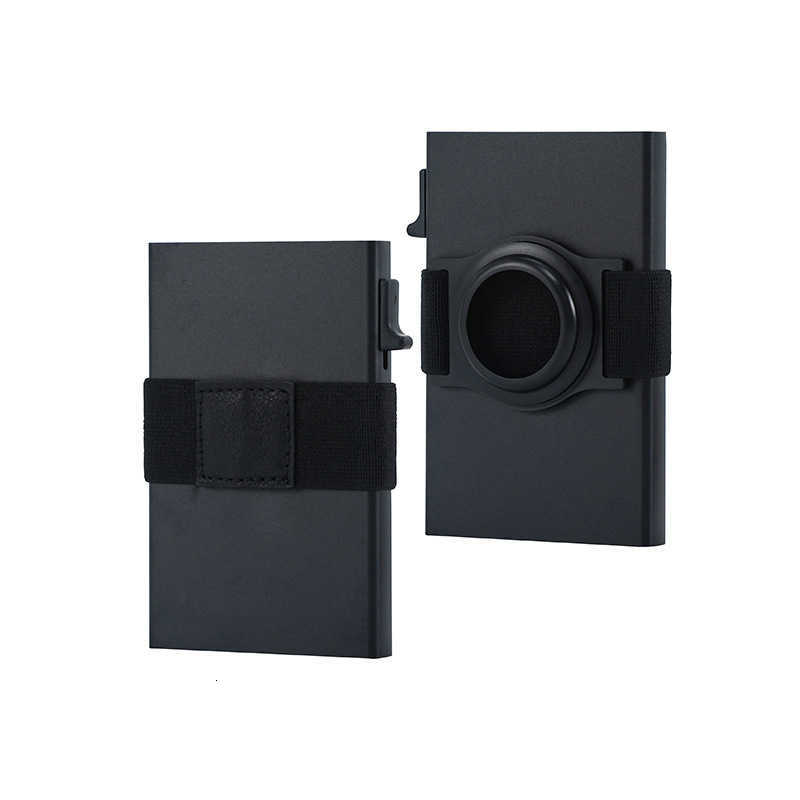New Airtag Metal Card Holder, Aluminum Card Case, RFID Blocking