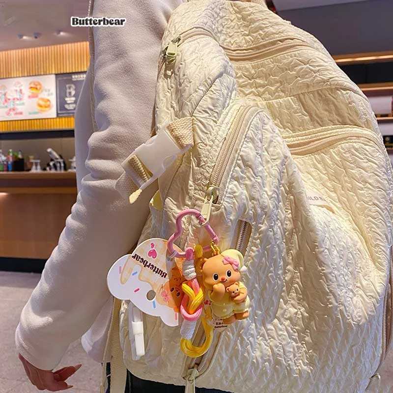 Butterbear Costume Show Keychain Cute Cartoon Bear Bag CharmsW251103